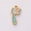 DIY new alloy oil drip accessories, toothbrushes, toothpaste, cartoon cute ornaments, bracelets, pendants, keychains, small pendants Item Picture